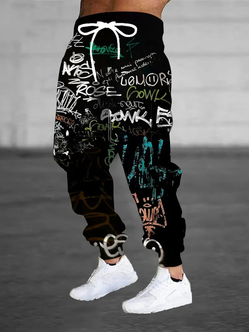Pantalones deportivos de estilo hip hop de streetwear