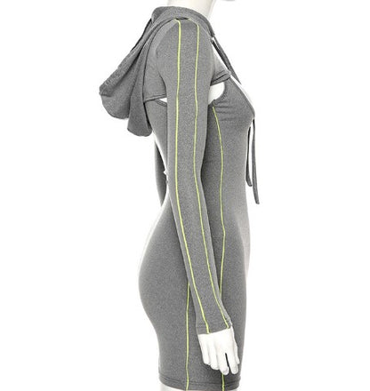 Fashion Two Piece Set Women Long