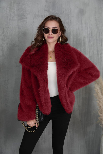 Winter Plush Coat Fashion