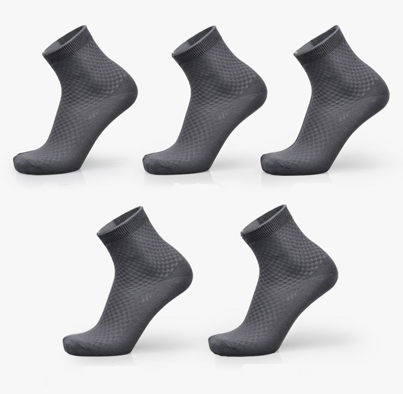 Calcetines nuevos de fibra de bambú para hombre.