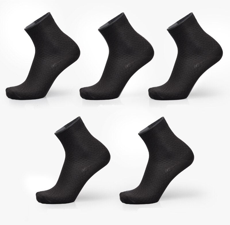 Calcetines nuevos de fibra de bambú para hombre.