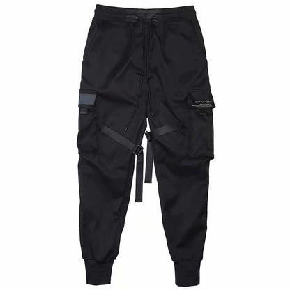 Pantalones cargo estilo streetwear hip hop