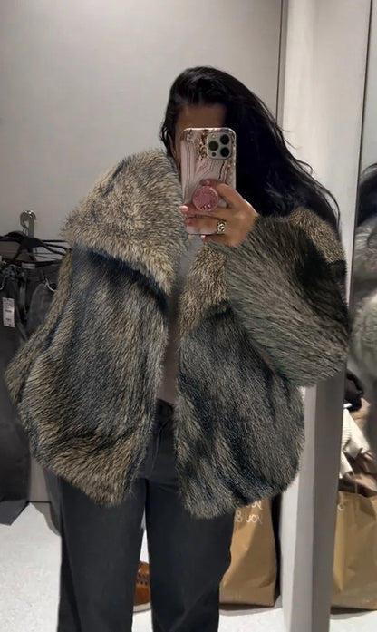 Winter Plush Coat Fashion