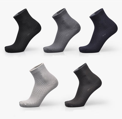 Calcetines nuevos de fibra de bambú para hombre.