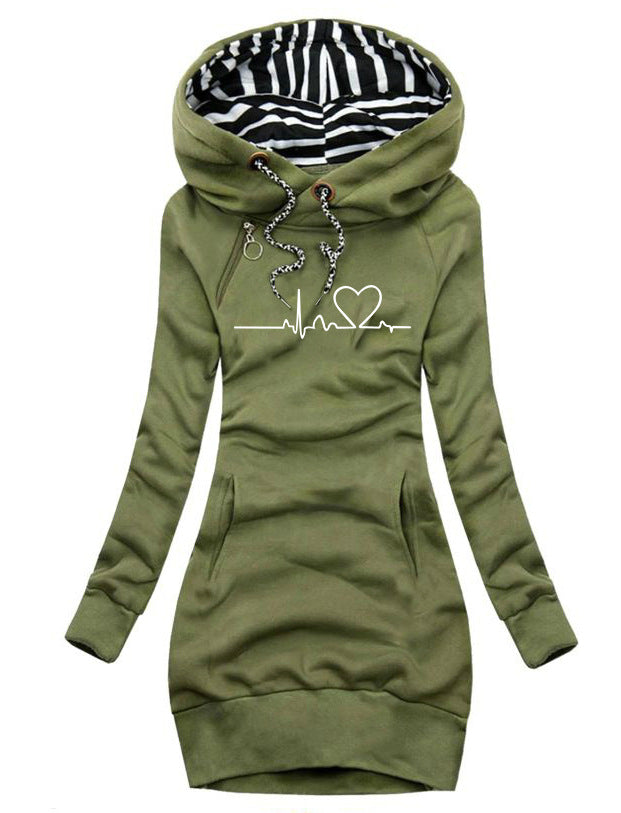 Long Clothes Women Hoodie Sweatshirt Pullover Tops