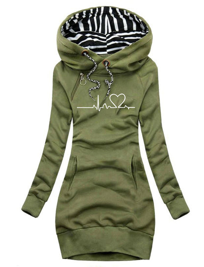 Long Clothes Women Hoodie Sweatshirt Pullover Tops