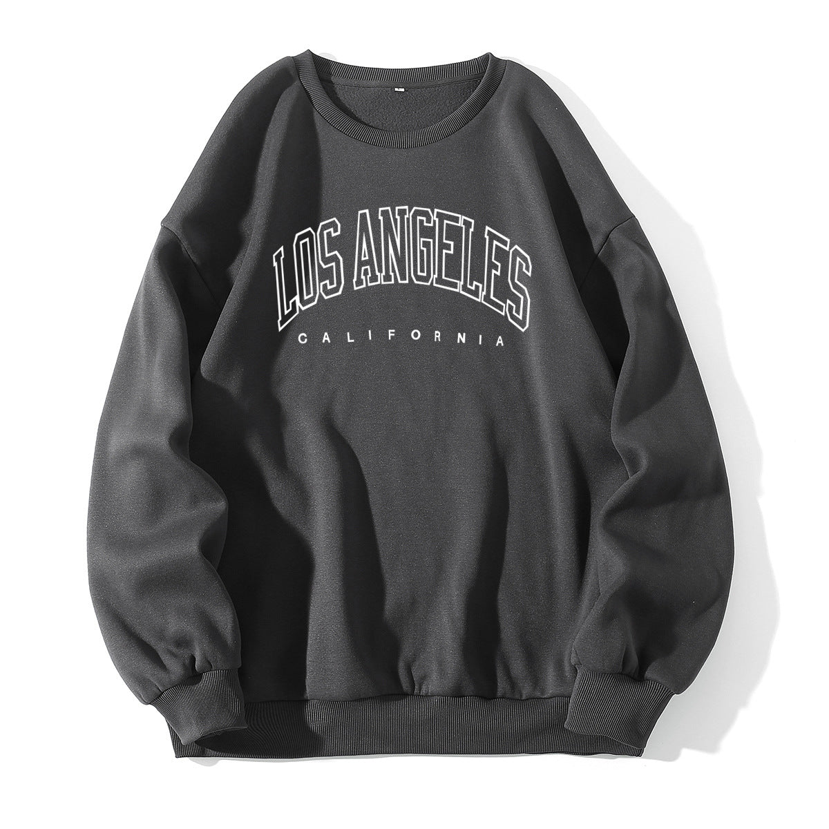 Crew Neck Pullover Sweatshirt