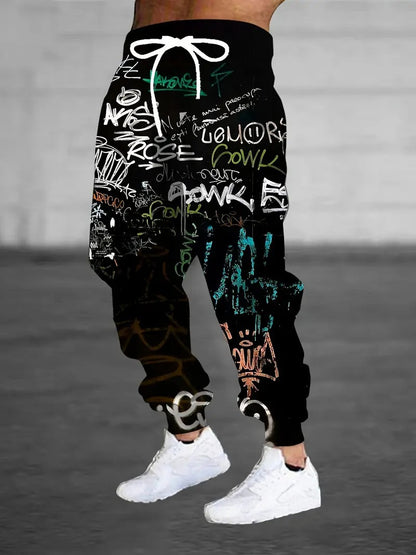 Pantalones deportivos de estilo hip hop de streetwear