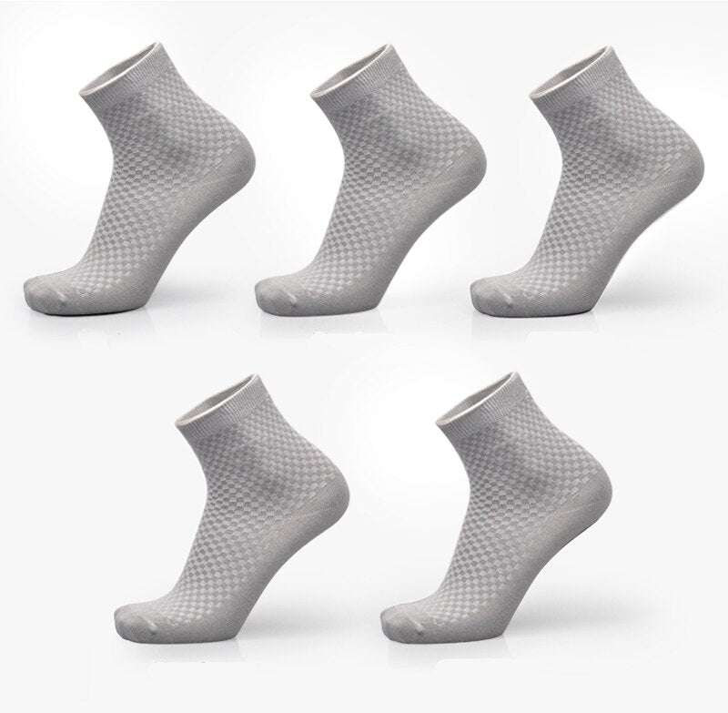 Calcetines nuevos de fibra de bambú para hombre.
