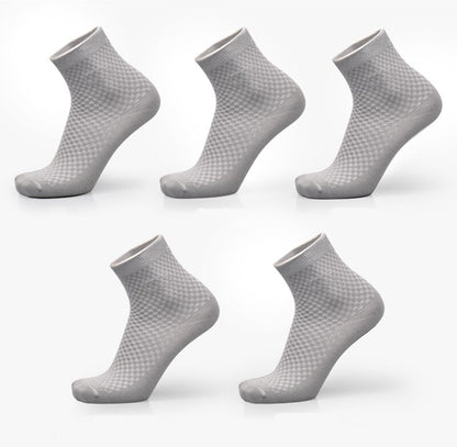 Calcetines nuevos de fibra de bambú para hombre.