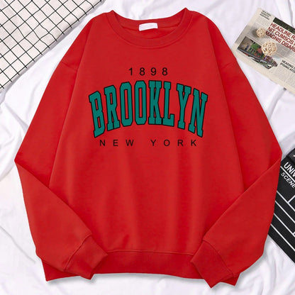Womens Sweatshirts 1898 Brooklyn