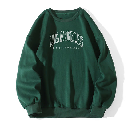 Crew Neck Pullover Sweatshirt