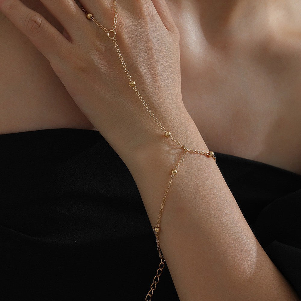 ⭐️New Stylish Ring Bracelet With A Light-luxury Vibe⭐️