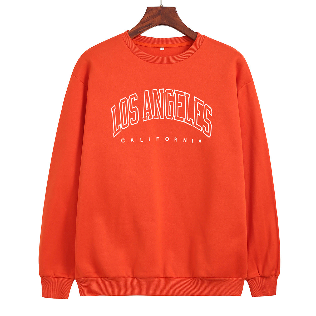 Crew Neck Pullover Sweatshirt