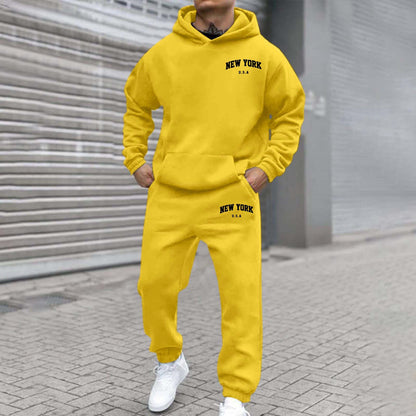 Mens new york Sweatshirt And Hoodie Set