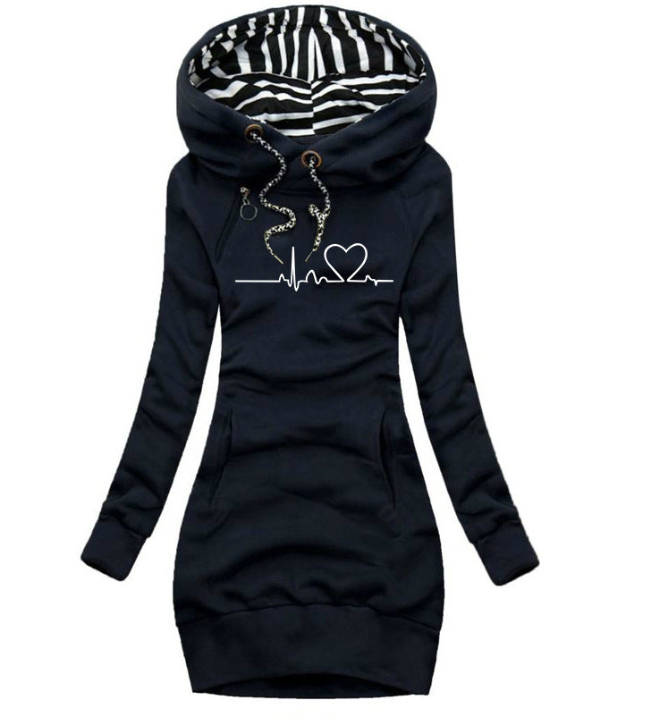 Long Clothes Women Hoodie Sweatshirt Pullover Tops