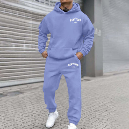 Mens new york Sweatshirt And Hoodie Set