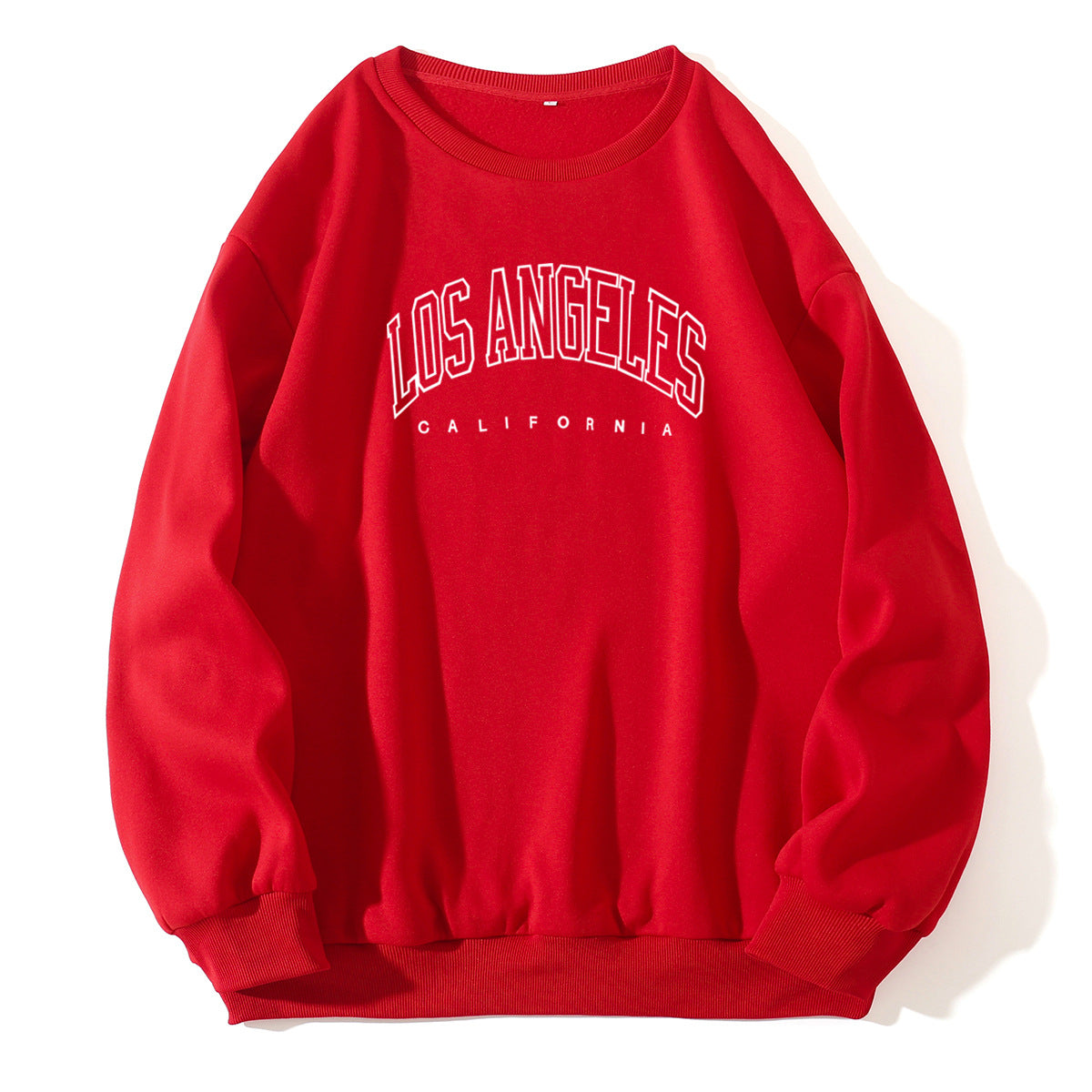 Crew Neck Pullover Sweatshirt