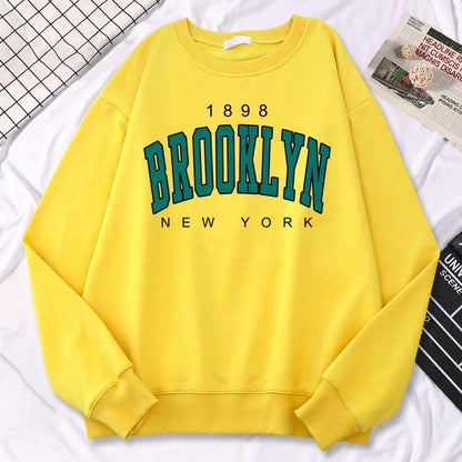 Womens Sweatshirts 1898 Brooklyn