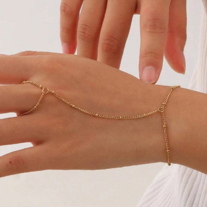 ⭐️New Stylish Ring Bracelet With A Light-luxury Vibe⭐️