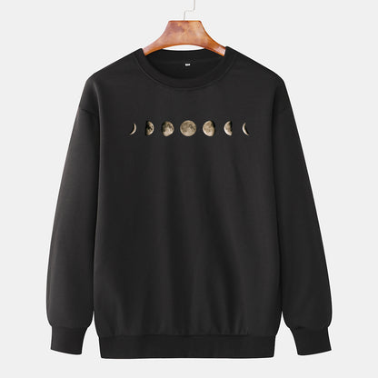 Classic Round Neck Men's Leisure Pullover Sweaters Menswear