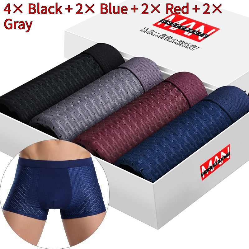 4pcs Lot SKY HERO Mens Panties Boxers